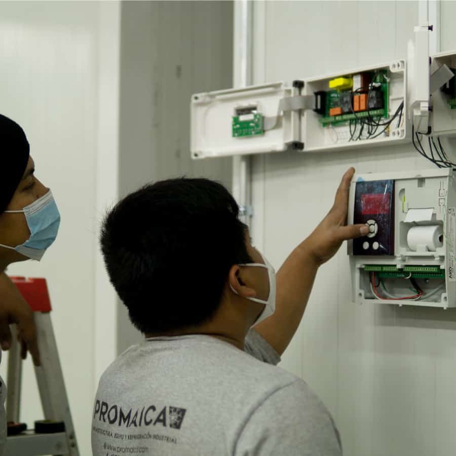 Calibración de tiempos de deshielo en el evaporador