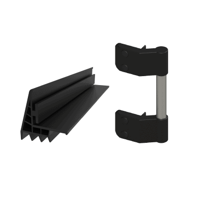 Componentes de puertas para camara congelada